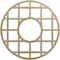Ekena Millwork O'Neal Wood Fretwork Pierced Ceiling Medallion, Hickory, 16"OD x 5 3/4"ID x 1/4"T CMWP16X16X0250ONHI - alternate 1